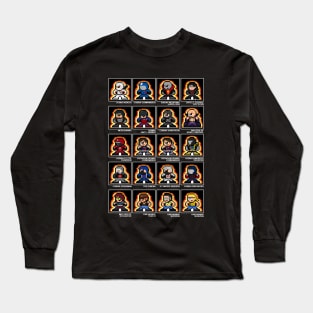 8-Bit Cobra Cardback Long Sleeve T-Shirt